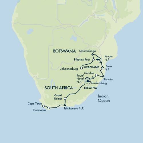 Cape Town to Johannesburg