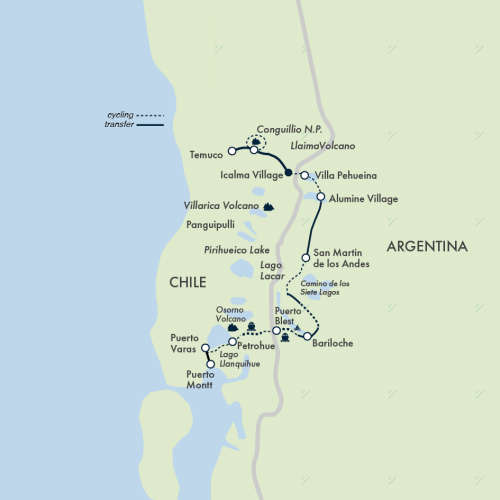Cycling the Lake District of Chile & Argentina