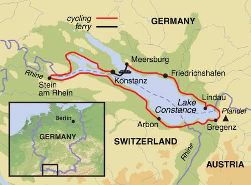 Highlights of Lake Constance by Bike