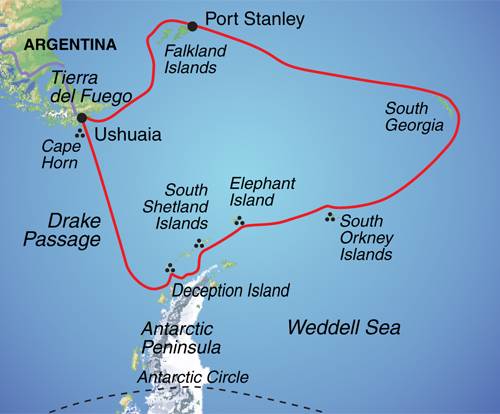 Falklands, South Georgia & Antarctica: Explorers and Kings