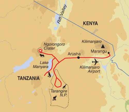 Safari Extension after Rongai Route