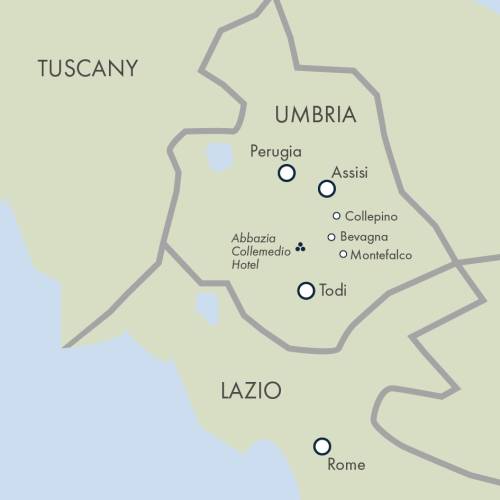 Rome, Assisi & Magical Umbria – Premium Adventure