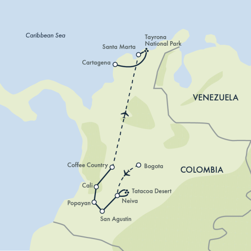 Colombia: Culture, Coffee & Caribbean