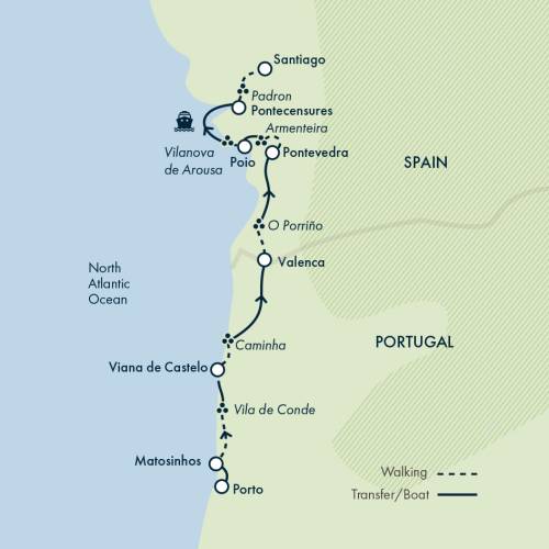 Portuguese Camino Highlights Walk