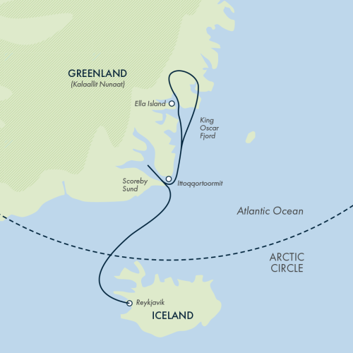 Adventures in Northeast Greenland: Glaciers, Fjords and the Northern Lights 