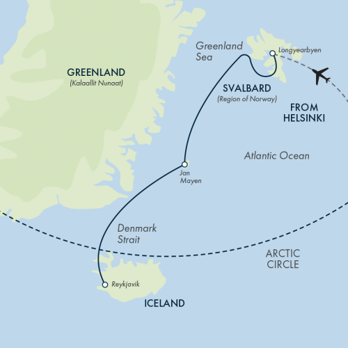 Ultimate Arctic Voyage: From Svalbard to Jan Mayen to Iceland
