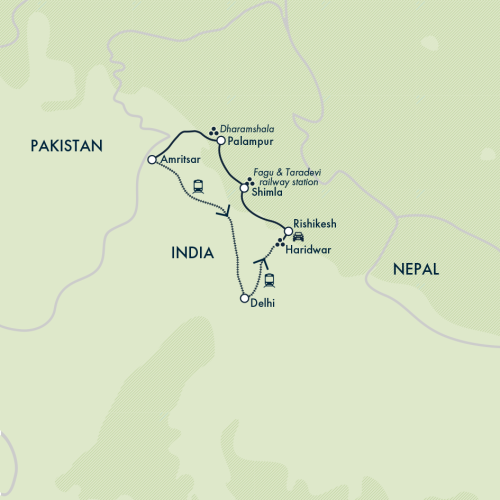 Foothills of the Himalaya