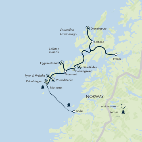 Hike the Lofoten and Vesterålen Islands