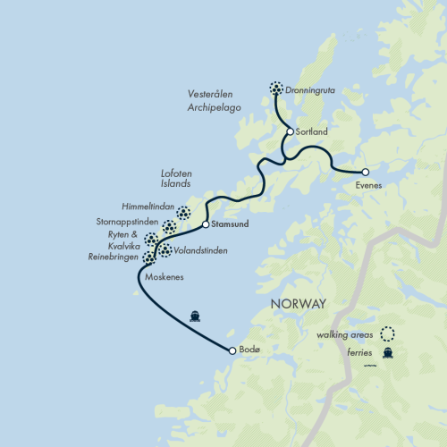 Hike the Lofoten and Vesterålen Islands