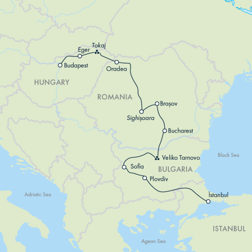 Budapest to Istanbul Adventure