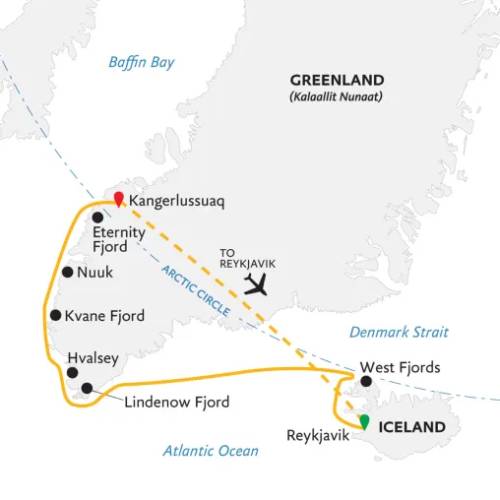 Iceland to Greenland: Mountains, Glaciers and the Westfjords