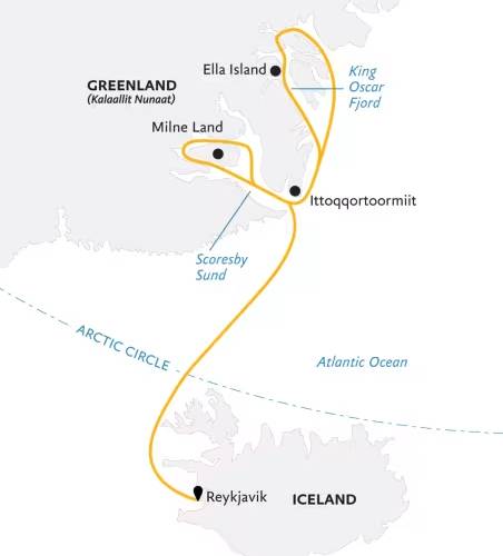 Under the Northern Lights: Exploring Iceland & East Greenland