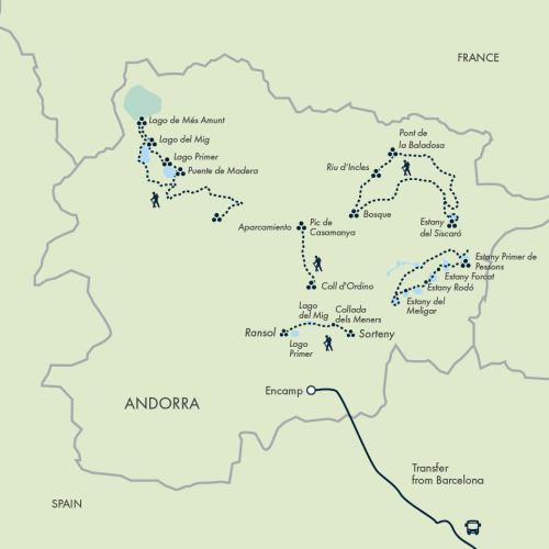 Walking in Andorra