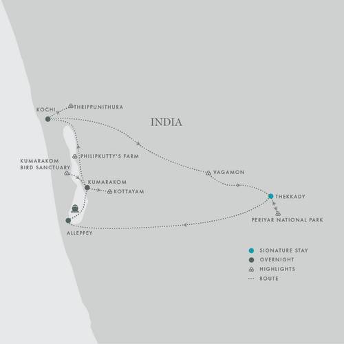 Signature India | Between Spices & Backwaters