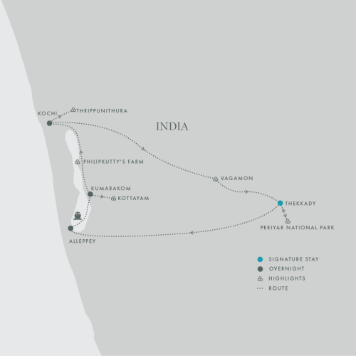 Signature India | Between Spices & Backwaters
