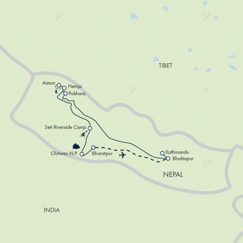 Active Nepal: Trails, Rivers & Wildlife