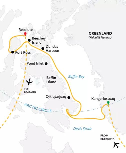 William baffin route cheap