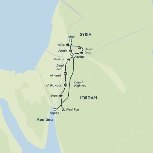 exodus holidays jordan