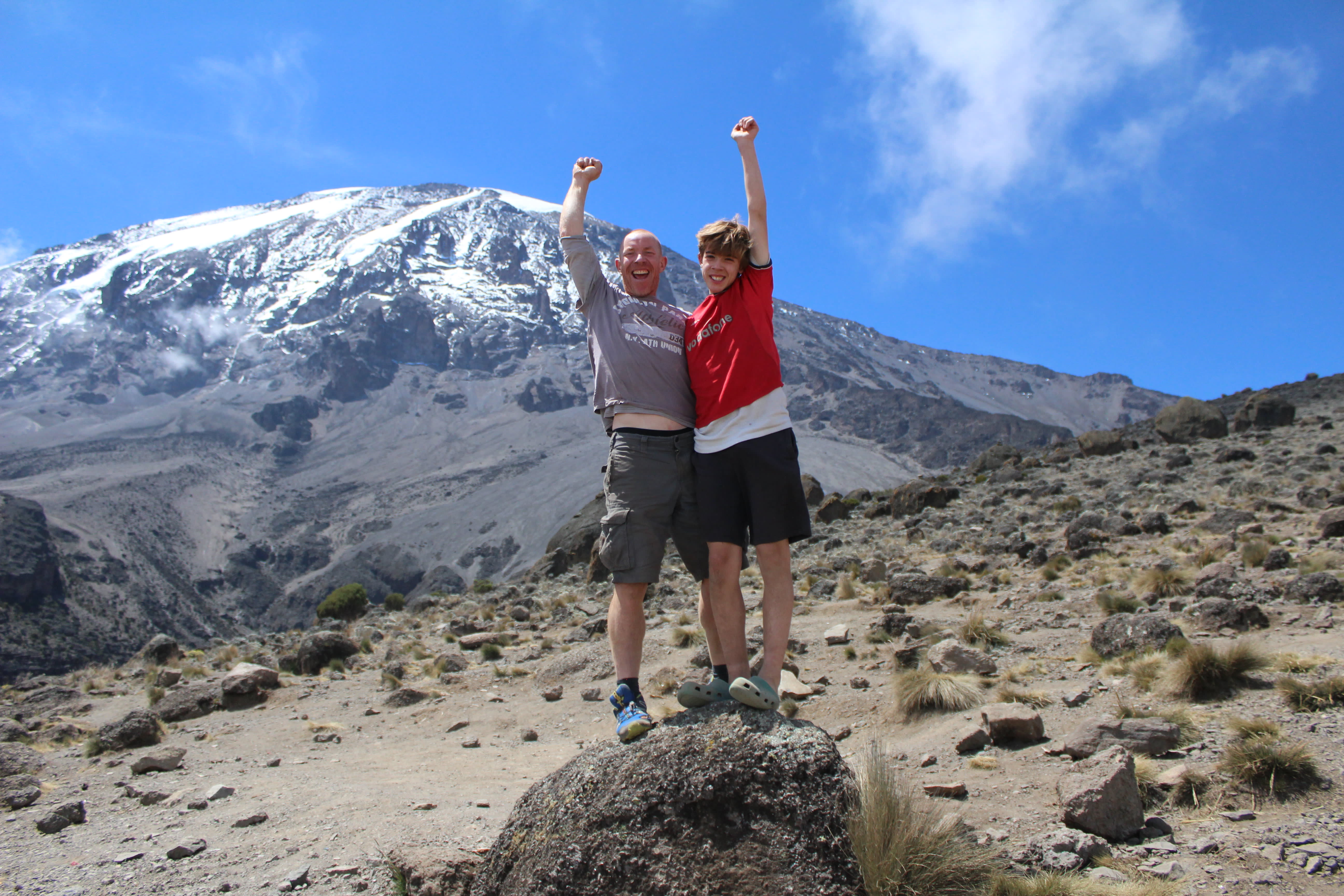 Father and Son, Kilimanjaro