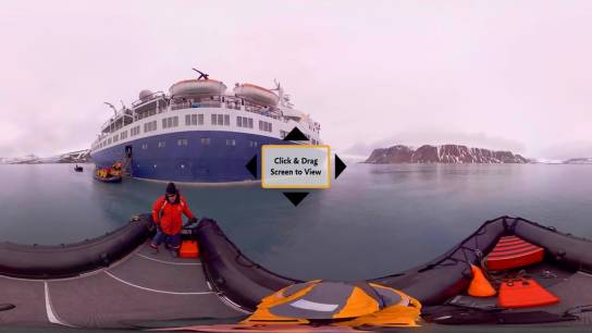 Spitsbergen Zodiac Cruising (360° VR)