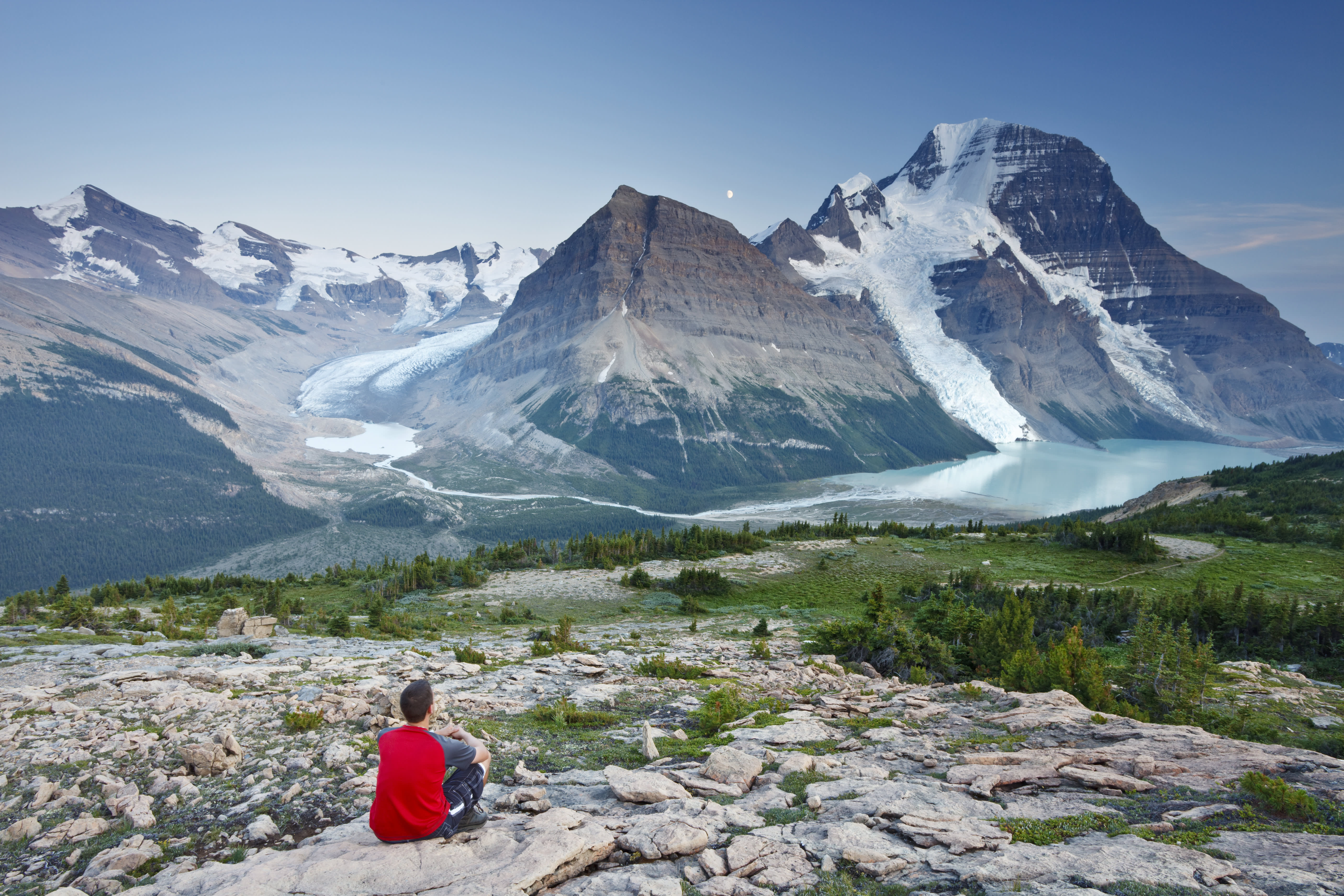 Views of Mount Robson, Canada