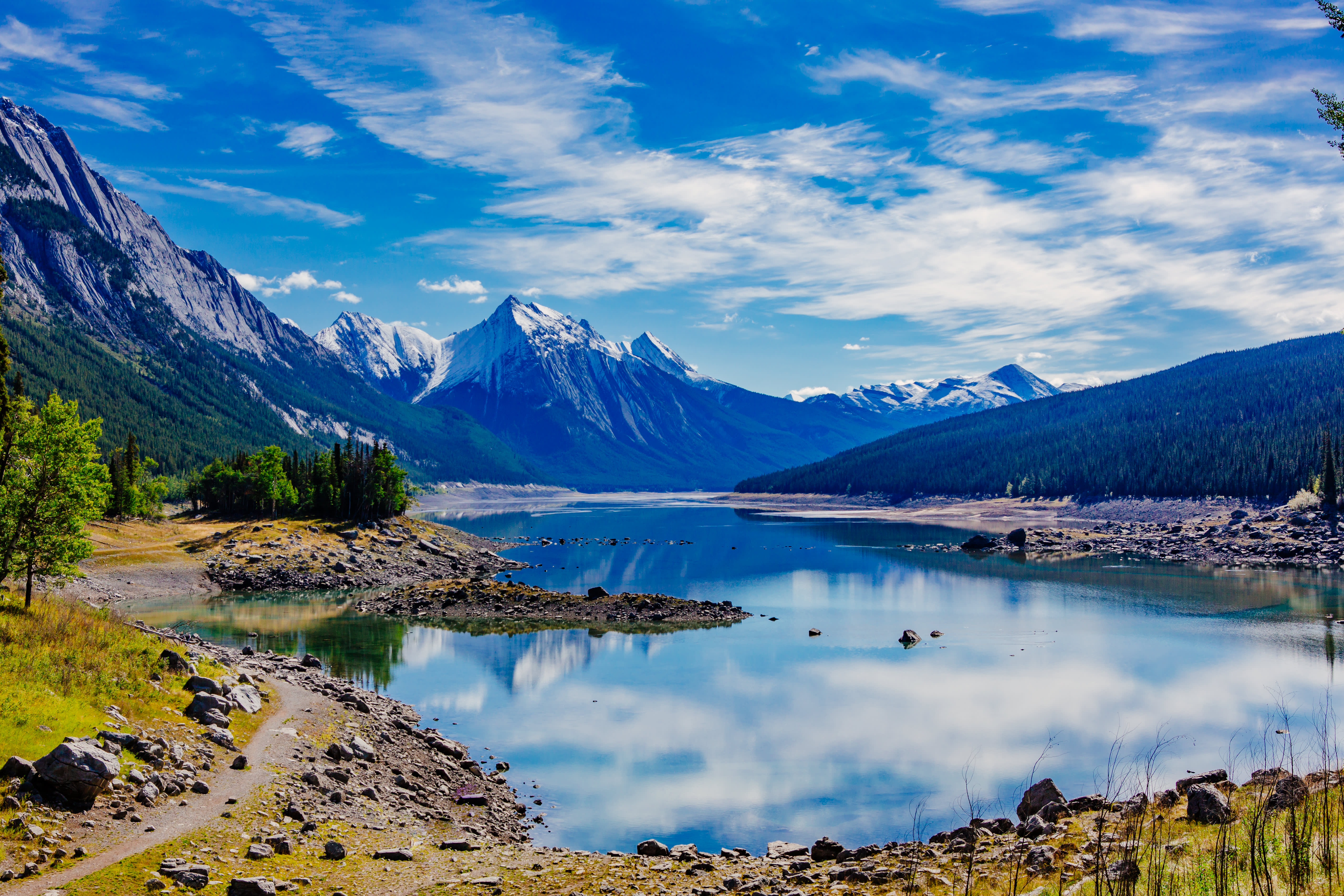 Medicine Lake, Jasper National Park