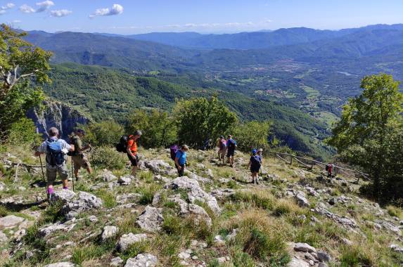 Walking in Tuscany
