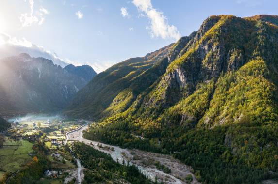 Walking in Albania