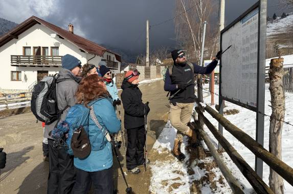 Transylvania Winter Walk & Snowshoe