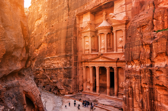 Rose Red City of Petra, Jordan