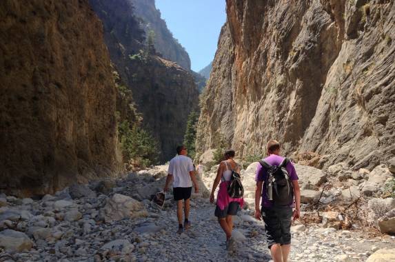 Walking in Crete