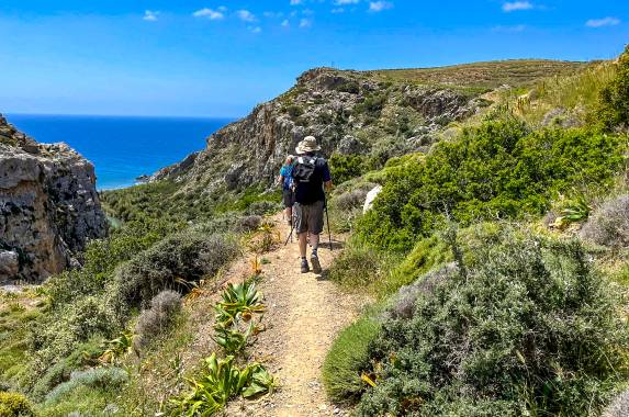 Preveli Beach hike