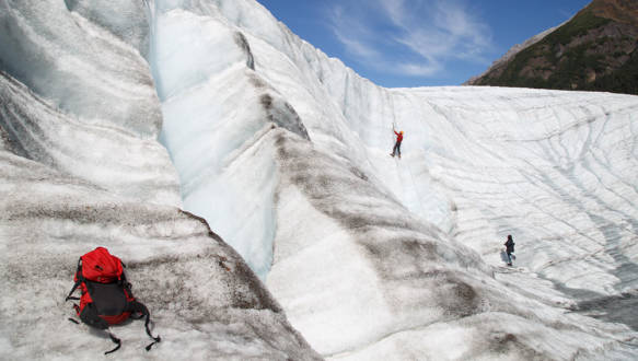 Ice Climbing in Alaska