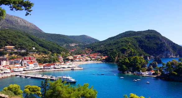 Corfu mountain scenery