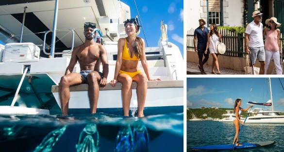 Couples exploring St Martin activities