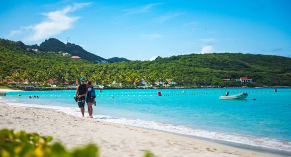 St. Martin beach