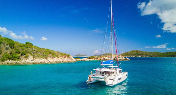 BVI Sailing Catamaran