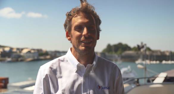 Skipper Charlie Dalin ambassadeur Sunsail