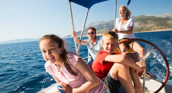 Sunsail Segelrulaub, Familien, Aktivutlaub