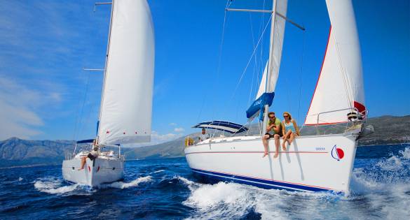 two-boats-sailing