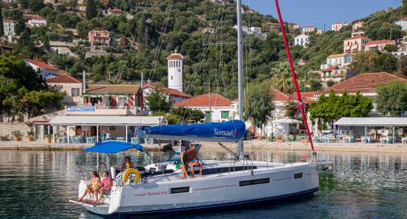 Sunsail Yacht im Mittelmeer