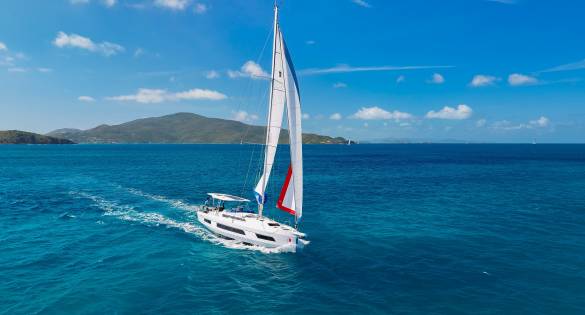 Monohull at sail
