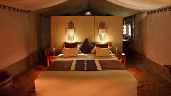 Room at Naboisho Camp, Masai Mara, Kenya