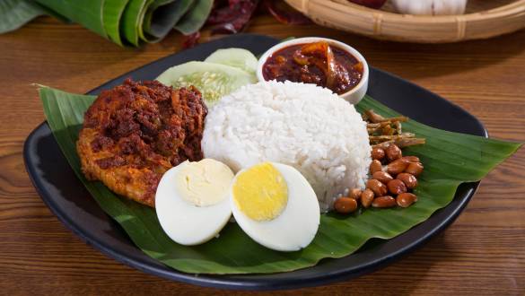 Enchanting Travels Asia Tours Cuisine in Malaysia Nasi Lemak