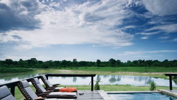 Swimming pool Arathusa Safari Lodge in Kruger, South Africa