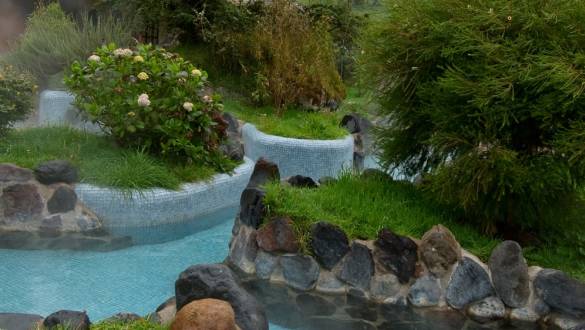 Hot springs at Papallacta
