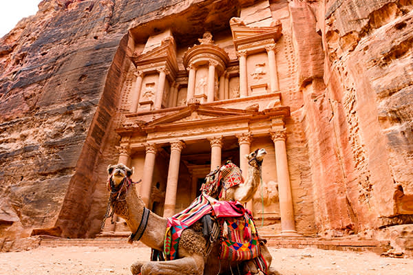 Rose Red City of Petra, Jordan