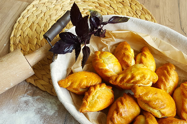 Traditional Kibinai dumplings