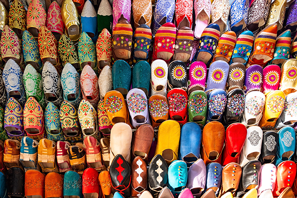 Moroccan slippers