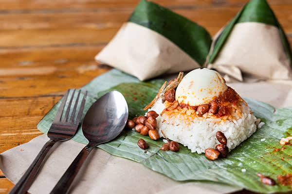 Nasi Lemak Bungkus